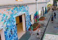 Espaço em São Paulo recebe intervenções artísticas luminosas