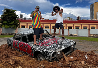 Exposição “(Re) Conheça”, encontro entre fotografia, pixo e cidade, segue até 21/02 na Funarte MG