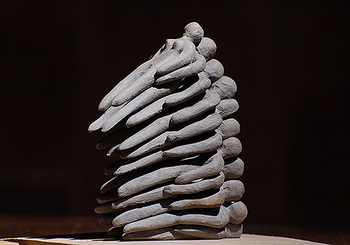 "Empilhadinhos" foi a primeira obra da série (Divulgação)