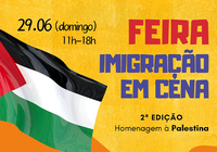 Feira “Imigração em Cena - Edição Palestina” na Funarte SP