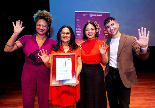 Articulação incluiu presença na Semana de Programadores do Festival Teatro a Mil, reunião na Embaixada do Brasil no Chile e encontro com universidade chilena