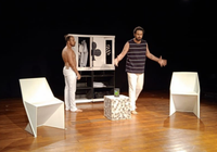 Funarte MG recebe espetáculo '2 de Paus'