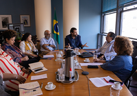 Funarte recebe diretor da Segib em reunião sobre cooperação ibero-americana para as artes