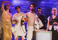 Funarte recebe ensaios da peça ‘Aquário’, do Comboio Coletivo Artístico