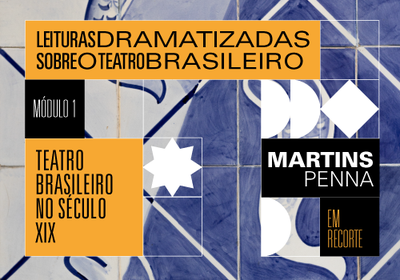 Com entrada gratuita, segunda edição da série será realizada em 29 de outubro, com trechos das comédias ‘O noviço’ e ‘O juiz de paz na roça’