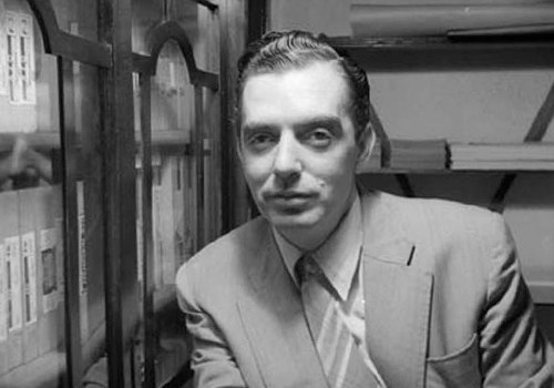 Nelson Rodrigues 1949 - Acervo : Coleção Foto Carlos/Cedoc - Funarte