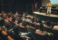 Oficina “Do teatro ao cinema” no Complexo Cultural Funarte SP