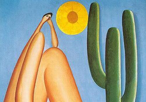 Abaporu, óleo sobre tela, Tarsila do Amaral - Colección Costantini (Buenos Aires, Argentina)