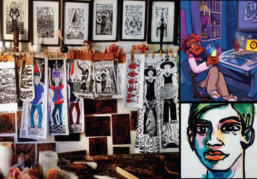 Xilogravura e lambe-lambe: Mostra exibe documentário sobre artistas visuais sergipanos