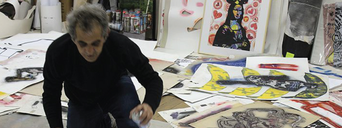 Ateliê Alex Vallauri recebe oficina de stencil gratuita