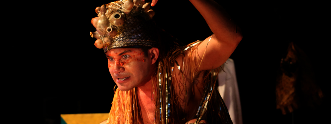 Espetáculo ‘Aimberê’, sobre um guerreiro indígena, estreia no Rio