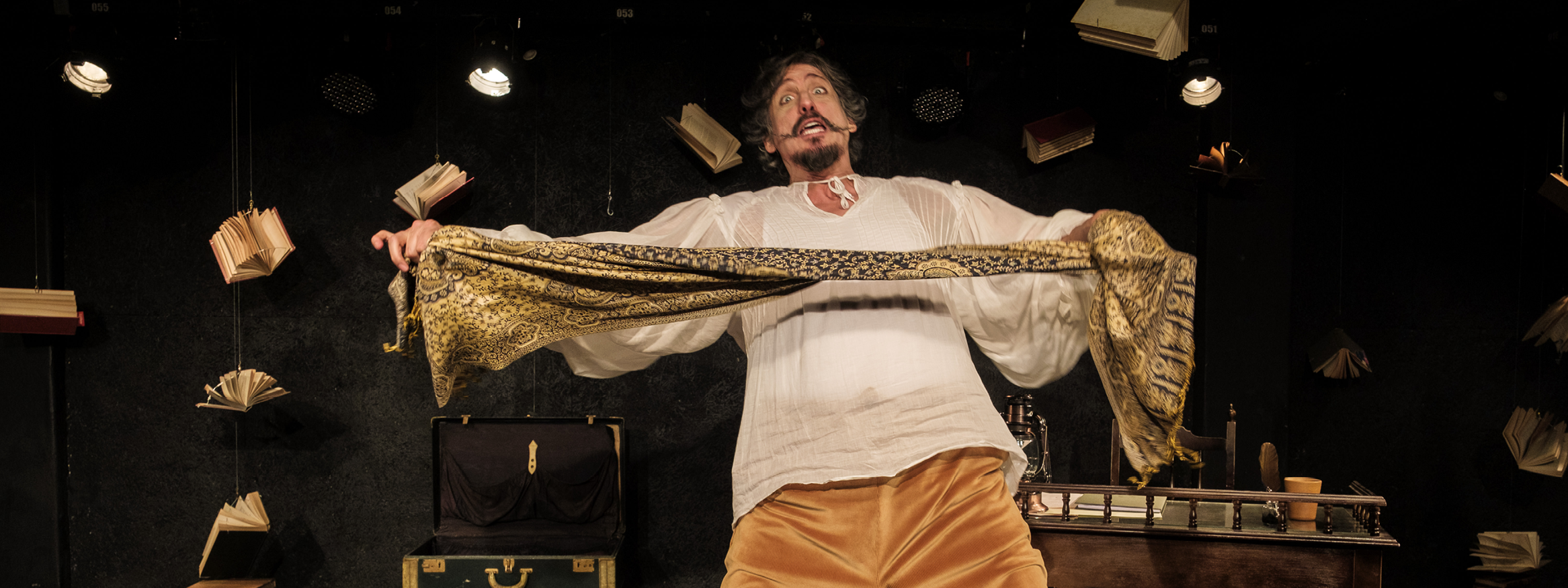 “As artimanhas de Moliêre” “As artimanhas de Moliére” no Teatro Glauce Rocha