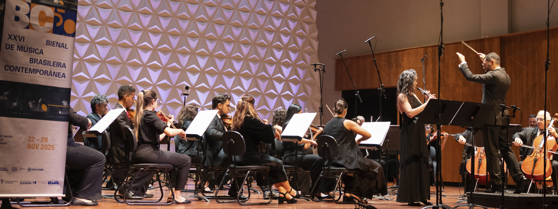 Funarte abre 26ª Bienal de Música Brasileira Contemporânea com celebração dos 50 anos do evento e da Fundação