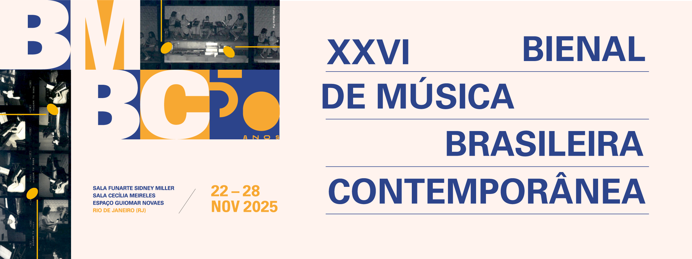 Funarte realiza Bienal de Música Brasileira Contemporânea em edição especial que celebra 50 anos de história