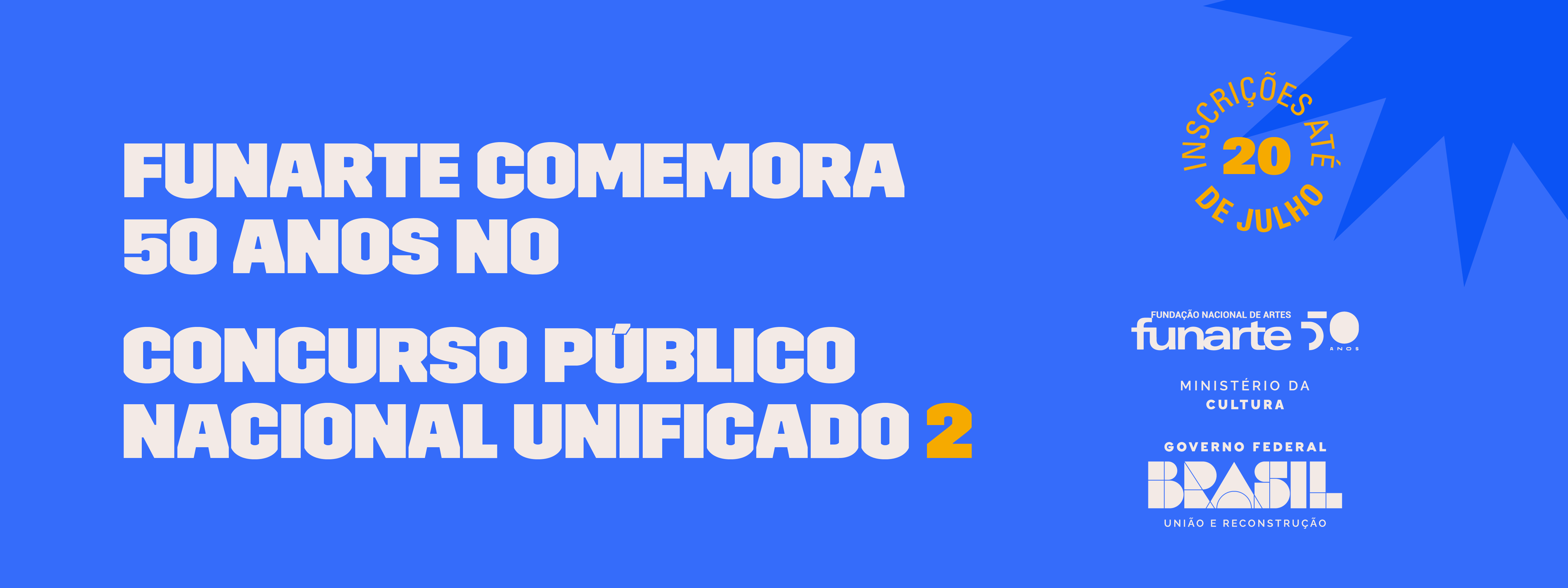Funarte integra nova edição do Concurso Nacional Unificado, com 28 vagas