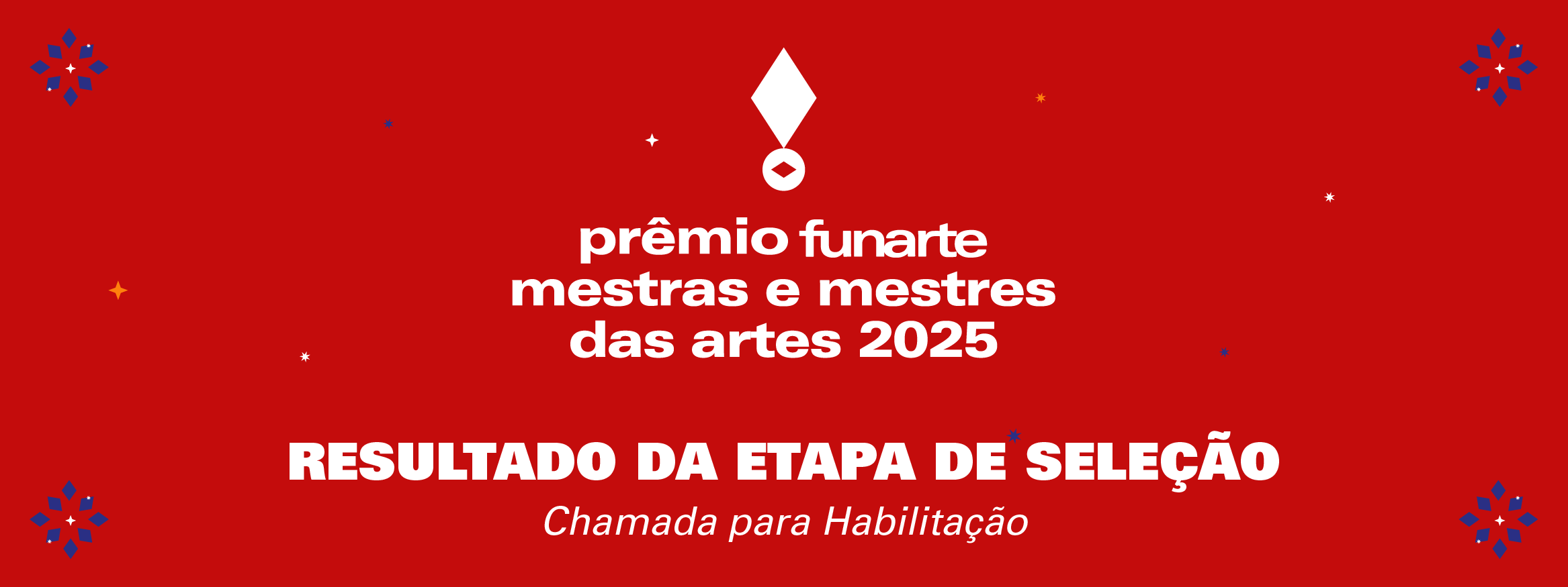 Funarte publica resultado de seleção do Prêmio Mestras e Mestres das Artes 2025, após recursos