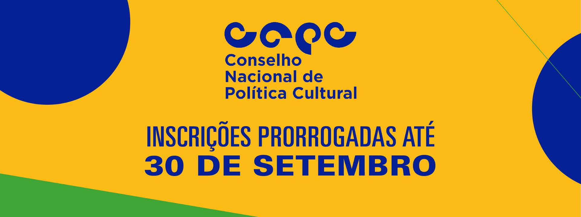 Retificação do edital altera calendário e atualiza regras sobre fase de recursos, comprovações e participação de servidores nas eleições do Conselho Nacional de Política Cultural