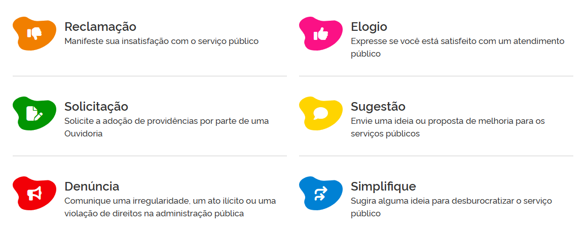 Imagem decorativa com link para a plataforma Fala.BR