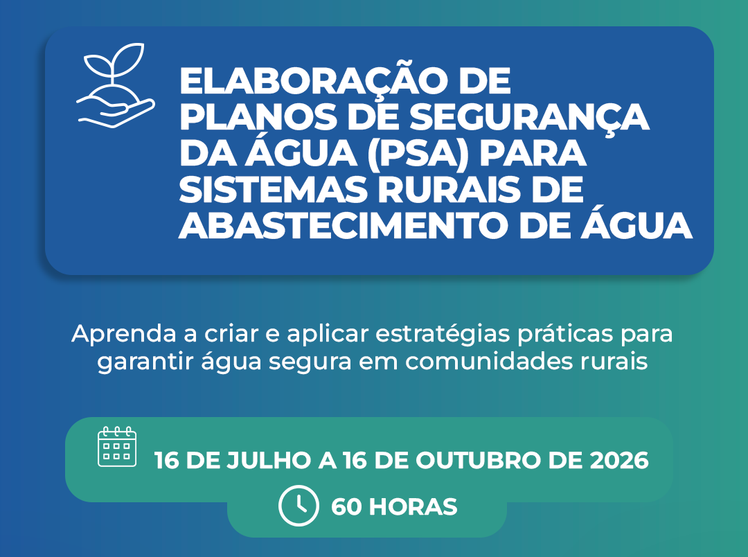 Banner digital do curso em azul e verde.