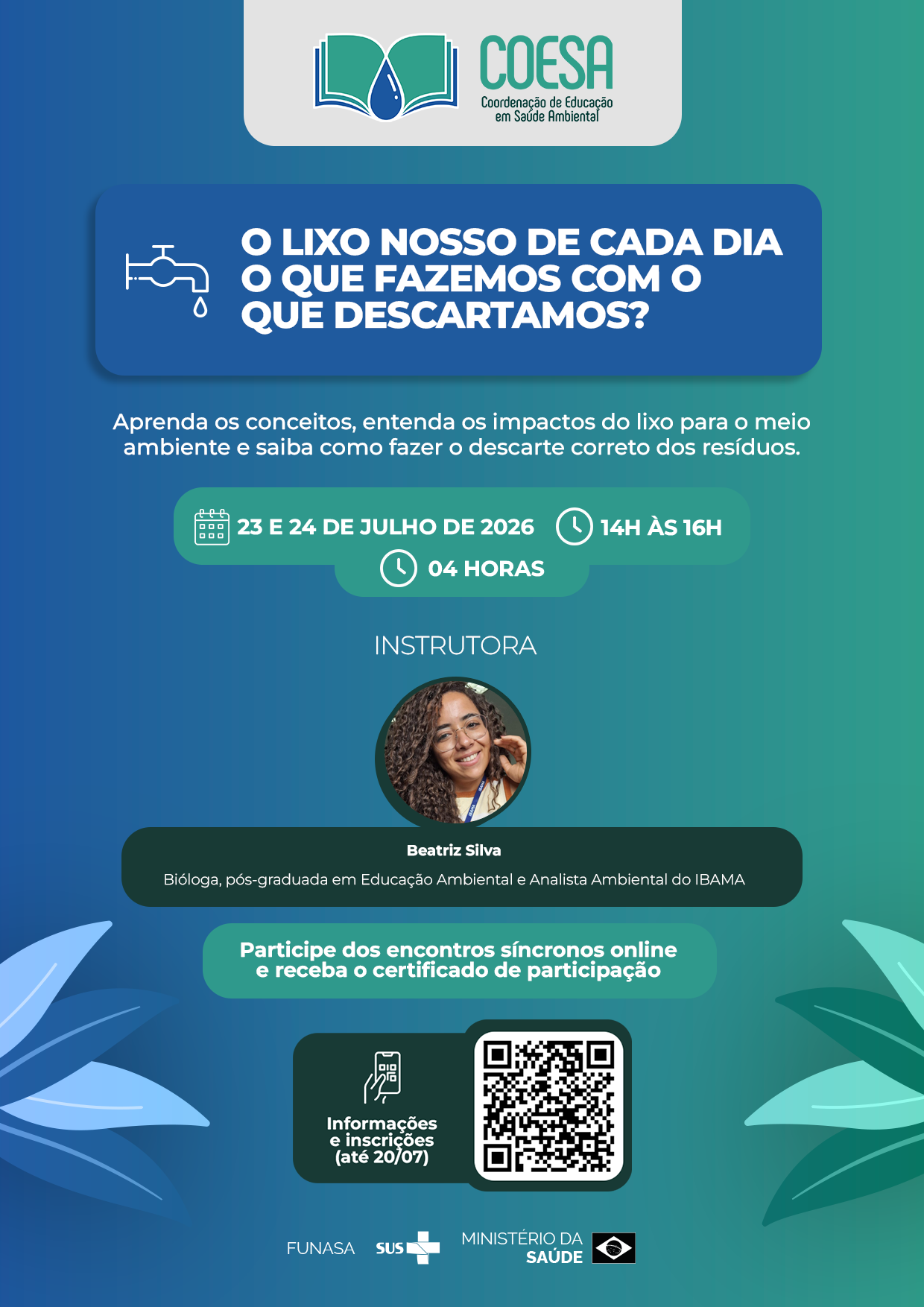 Cartaz O Lixo nosso de cada dia