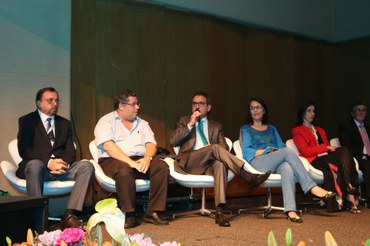 Diretor executivo fala na abertura do CRICS10Foto: Daniel Ribeiro