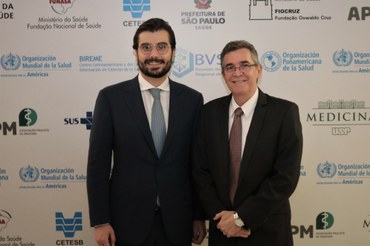 Rodrigo Sergio Dias se encontra com diretor do BiremeFoto: Daniel Ribeiro