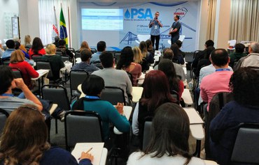 Palestrantes em oficina do PSA em Santa CatarinaFoto: Amanda Miguel