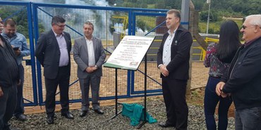 Presidente da Funasa Ronaldo Nogueira comparece ao evento do município catarinenseFoto: Oséias Inácio, de Abdon Batista / Divulgação