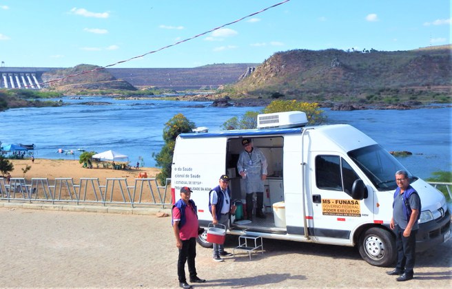  Servidores da Superintendência Estadual da Funasa em Sergipe (Suest/SE) participam da 5ª etapa da FPI. Foto: Suest/SE.