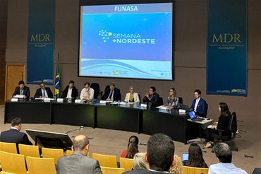 Ricardo Arantes apresenta ações da Funasa na Semana + NordesteFoto: Larissa Pitrez/Funasa