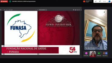 Superintendente Geraldo Siqueira representou a Fundação durante a solenidadeFoto: Mauro Almeida/Coesc