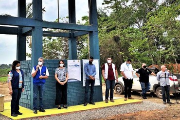 Inauguração da SALTA-z na Agrovila Nova Aliança, localizada no município de Porto Velho/ROFoto: Suest/RO