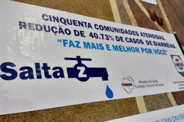 Mais 58 comunidades paraenses são atendidas pela SALTA-z, da FunasaFoto: Suest/PA