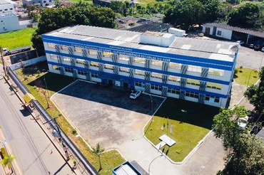 Vista de cima do edifício-sede da Suest/AC, em Rio Branco, reinaguradaFoto: Divulgação/Suest-AC