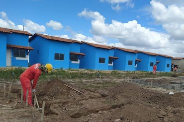 Algumas construções já estão se aproximando da fase de finalizaçãoFoto: Suest/SE