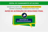 Edital de chamamento N° 02/2021