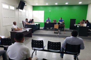 Representantes de instituições federais e estaduais discutem política de resíduosFoto: Prefeitura de Alto Alegre