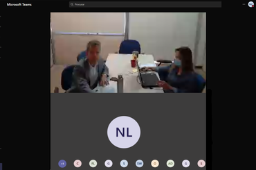 Representantes da Copae durante encontro do 1º cicloFoto: Milena Castro/Funasa