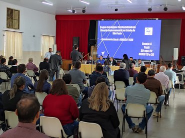 Evento realizado na cidade de Tupã, onde estiveram reunidos diversos municípios paulistasFoto: Lucca Decia/Funasa