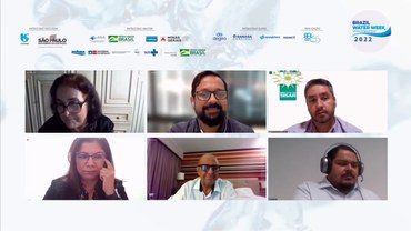 Representantes da Funasa abordaram planejamento rural, MSD e resíduos sólidosFoto: Divulgação/BWW 2022/ABES