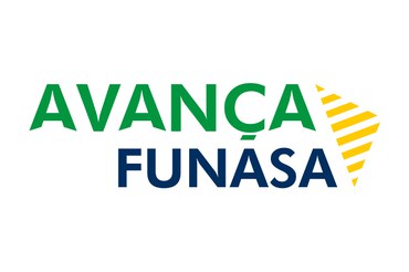 Logo da campanha ''Avança Funasa'' para impulsionamento da Estratégia Funasa em 2022.Foto: Arte: Mauro Almeida.