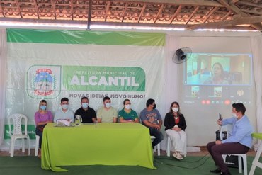 Participantes das oficinas durante discussão sobre qualidade da águaFoto: Cosag/Desam/Funasa