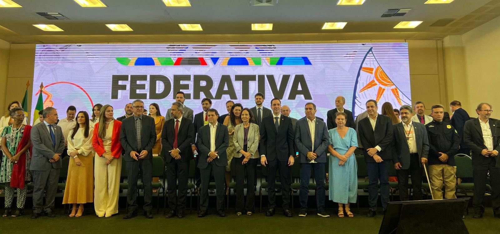 Palco principal da cerimônia de abertura do Caravana Federativa Ceará (Foto: Banco do Nordeste - divulgação)