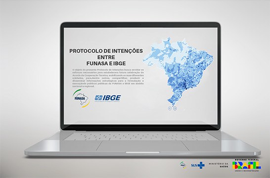 Protocolo de intenções entre FUNASA e IBGE