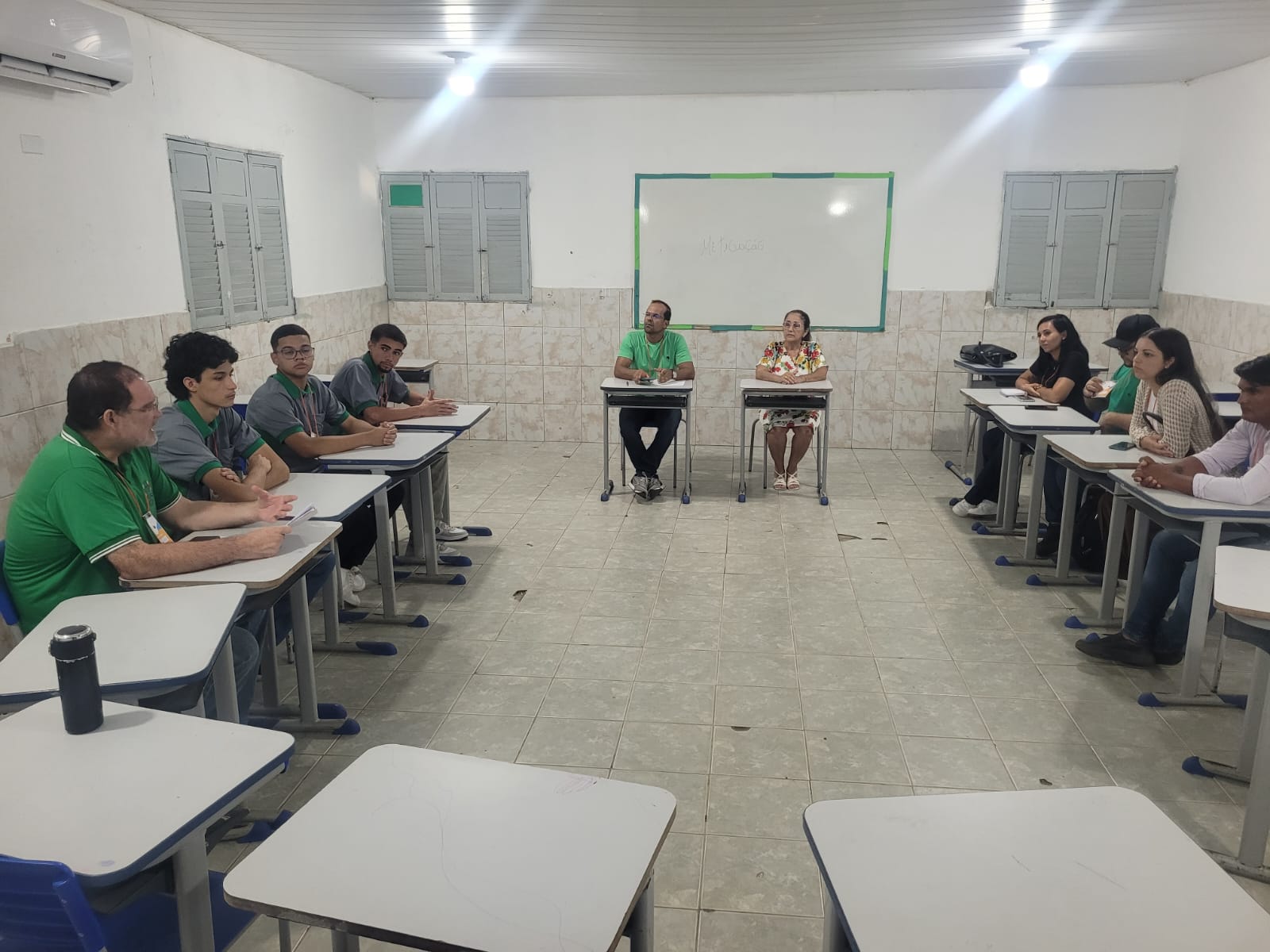 Roseane Cunha (direita) representou a fundação no Eixo Temático I: Mitigação. Foto: Suest-PB/Funasa.