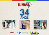 Funasa celebra 34 anos
