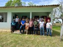 Técnicos da Funasa e do Incra se reuniram com líderes do Quilombo Cambará