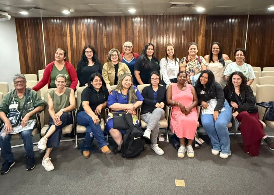 Catadoras de diversas associações participaram do evento - Diego Brandão_Funasa.jpeg