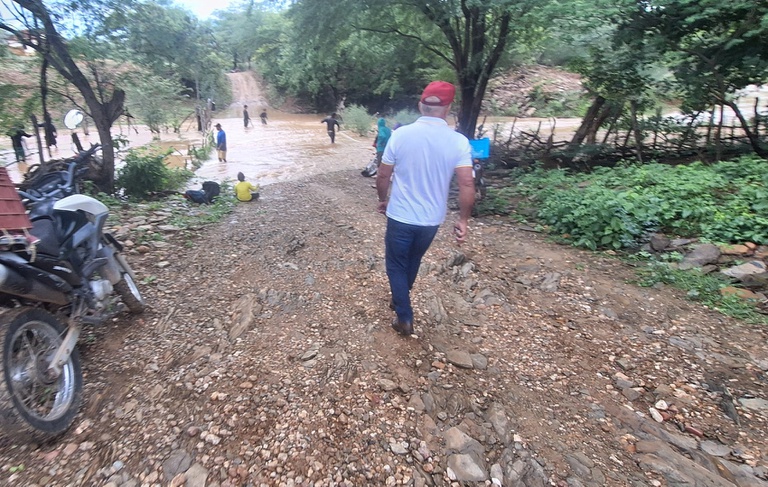 Chuvas de mais de 100 ml impediram acesso em algumas áreas rurais de Serrita.
