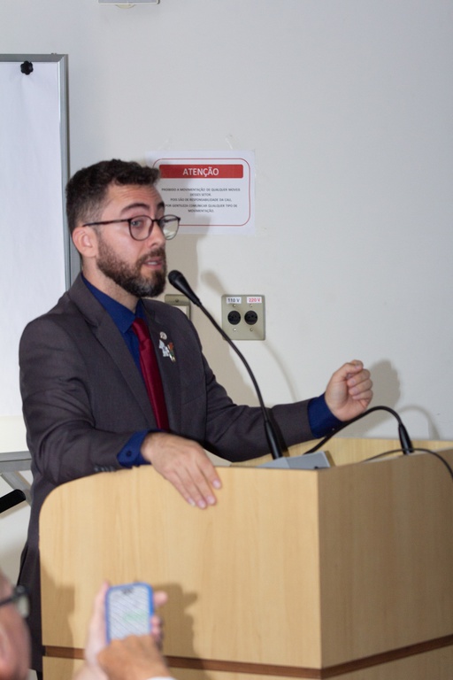 Superintendente Adam Pinto destacou que mulheres são agentes de transformação do saneamento básico - Foto_ Diego Brandão_Funasa .jpg